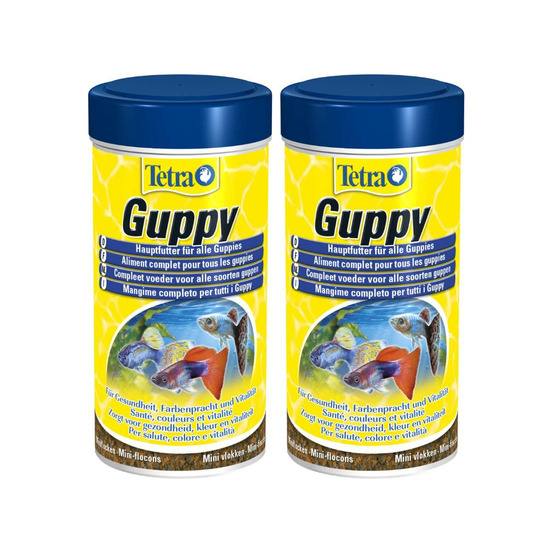 Aliment complet guppy (lot de 2)