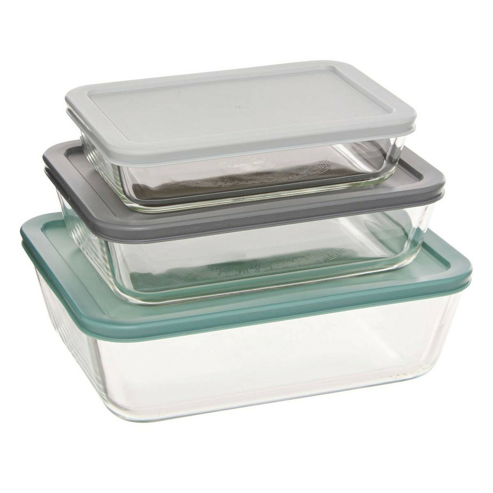 Lot de 3 boîtes de conservation 