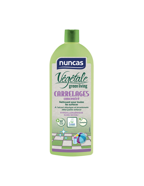 Carrelages concentré nettoyant toutes surfaces végétale 1l - nuncas