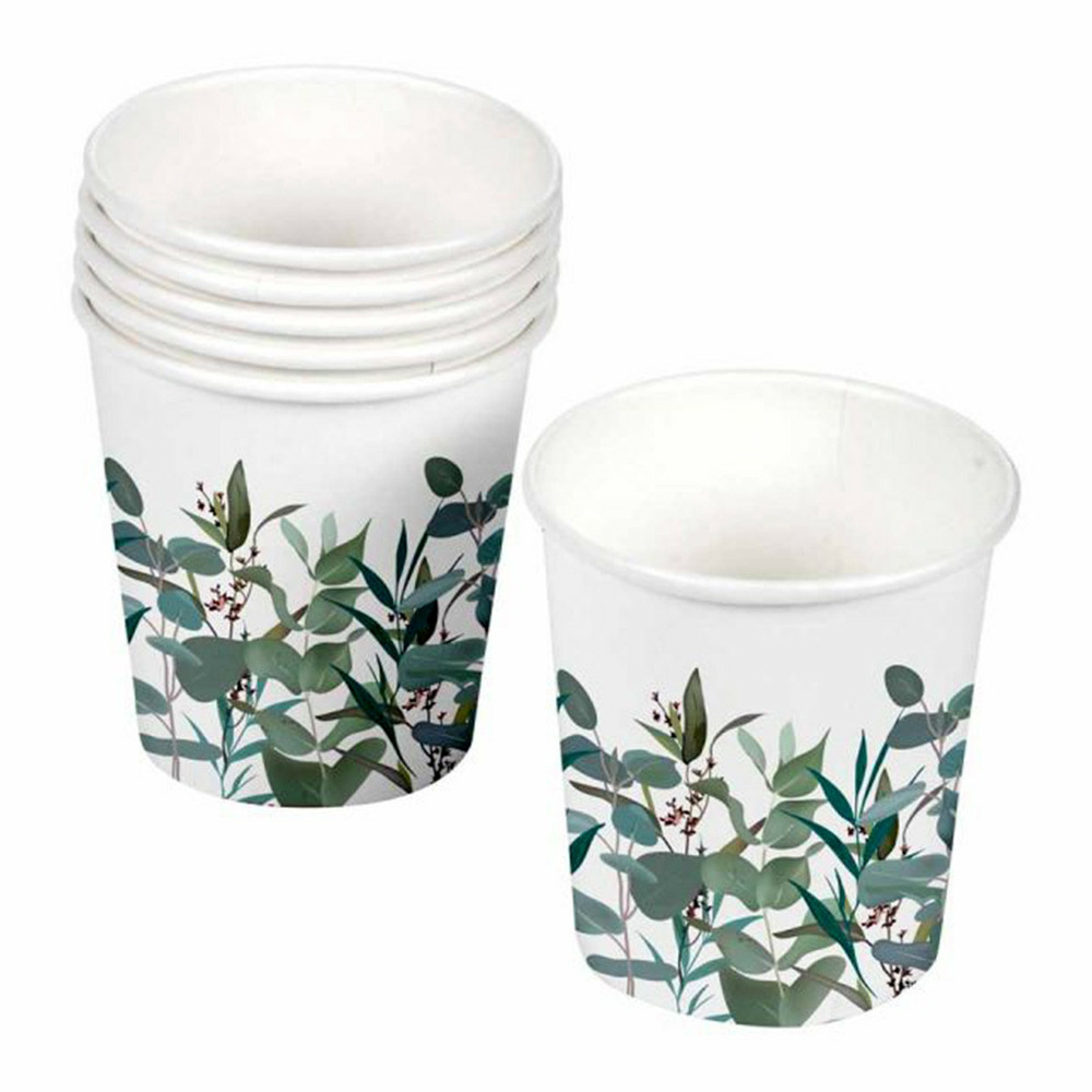 Lot de 10 gobelets en carton 