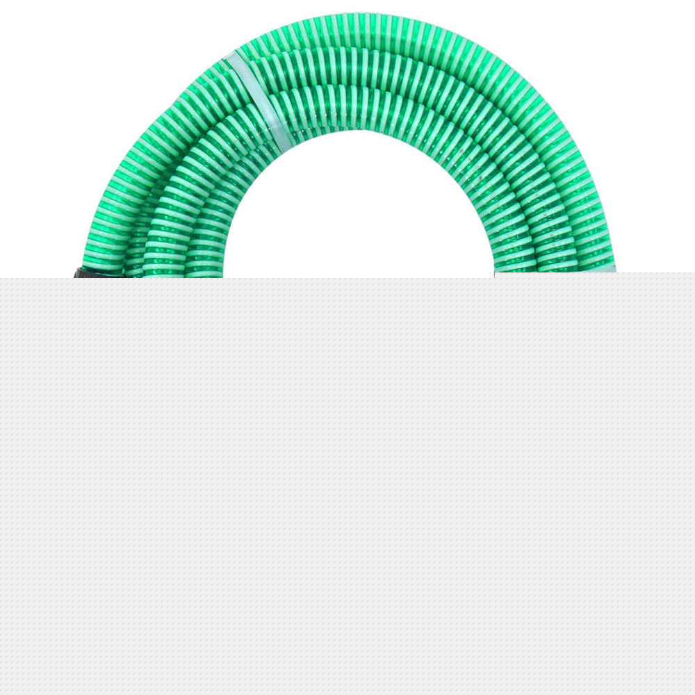 Tuyau d'aspiration avec raccords en laiton vert 1,1 7 m pvc