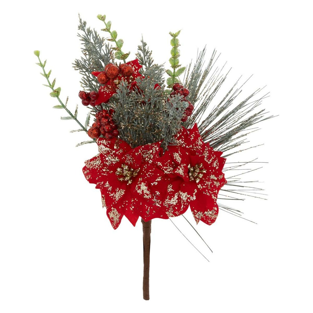 Bouquet rouge h40 2ass