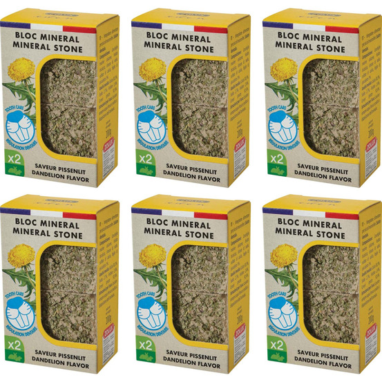 Bloc minéral eden 200 gr (lot de 6)