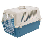 Ferplast caisse de transport chat, cage de transport pour chiens petits moyens et chats jusqu'à 15 kg, porte en fer plastifié,