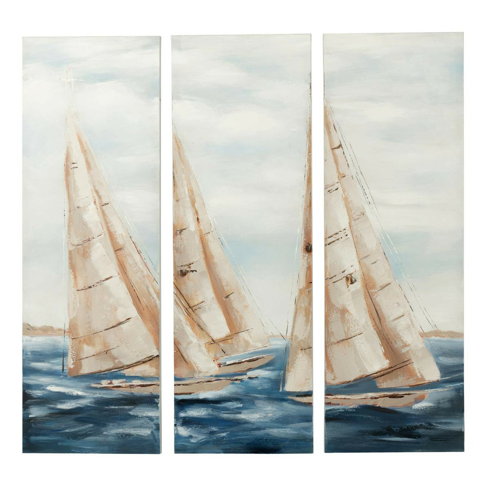 Lot de 3 toiles peinture 