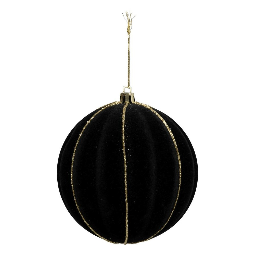 Bdn plast velours nr/or 100mm