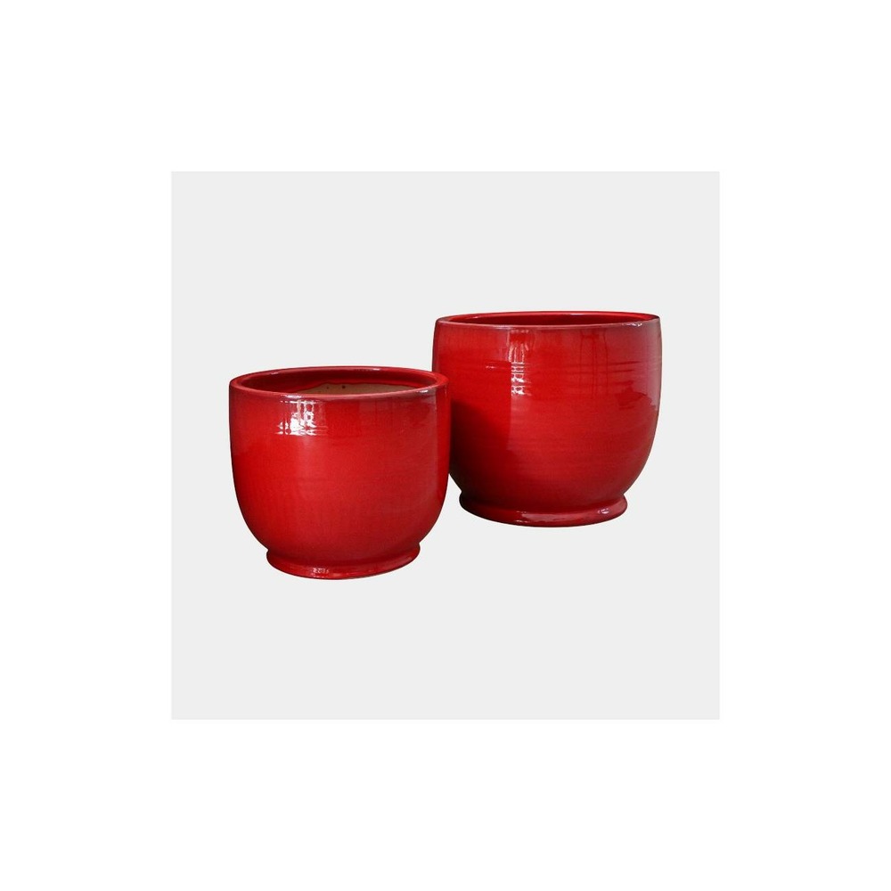 Pot bouquet coquelicot d23 h20