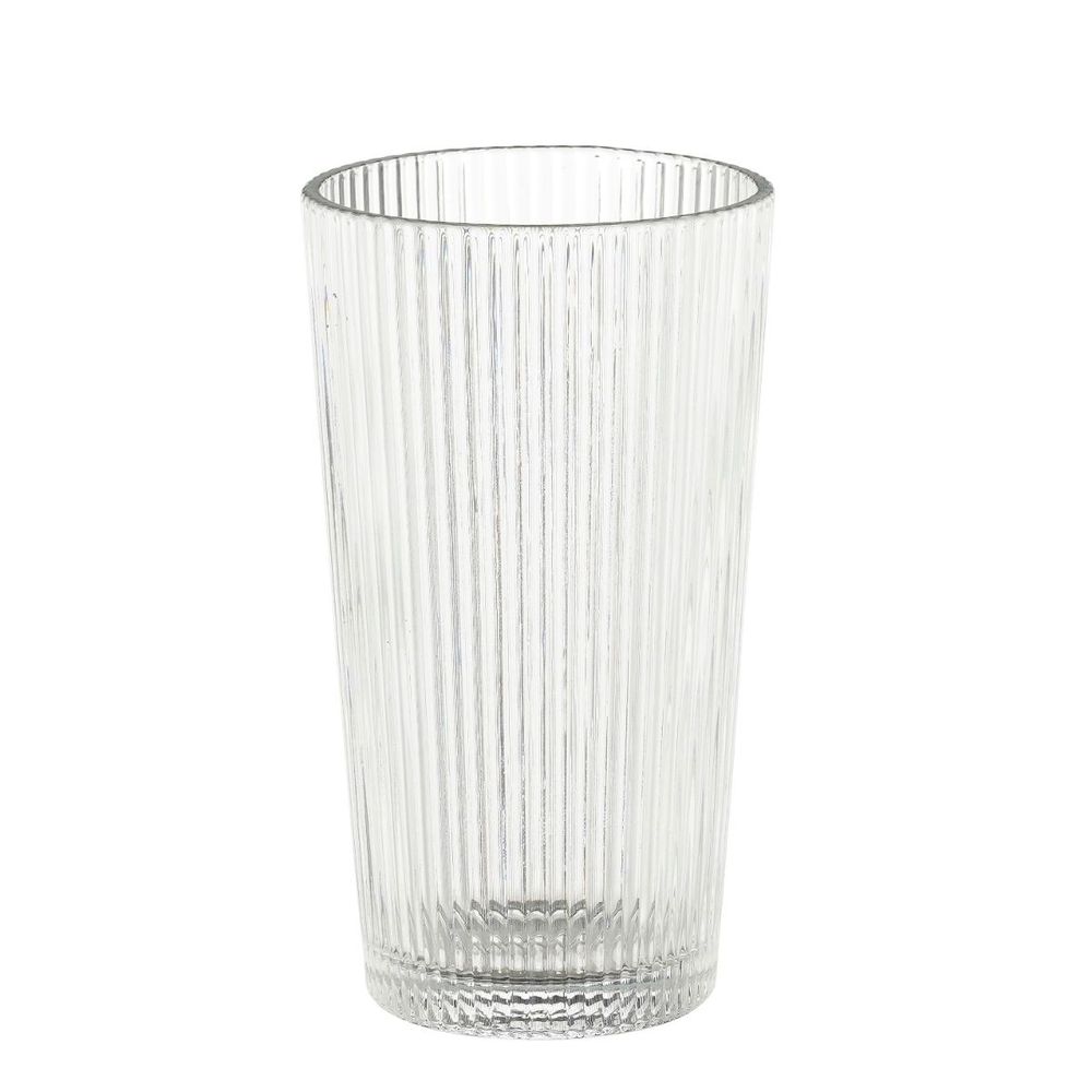 Verre à long drink grigio h14x8cm - transparent