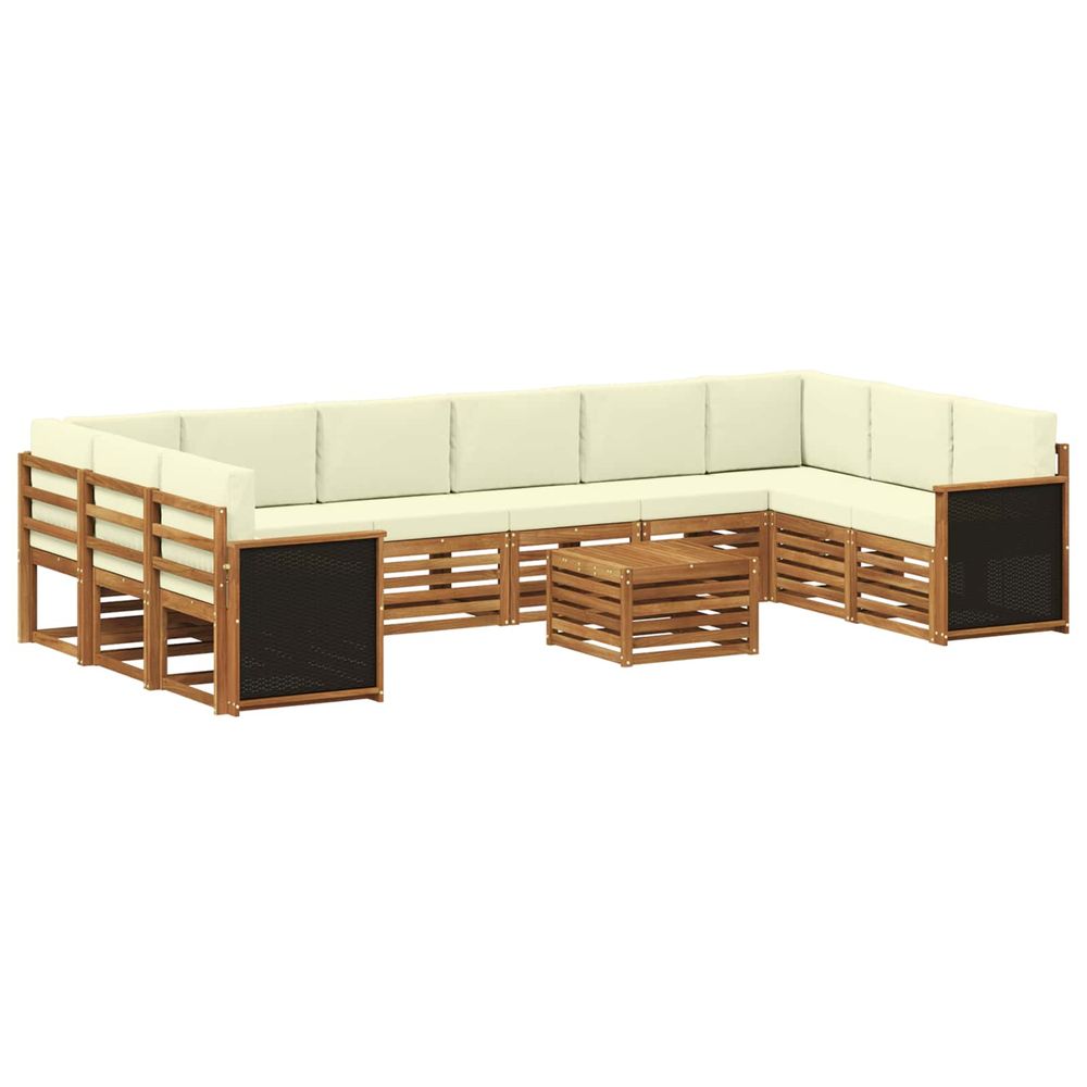 Ensemble de canapés d'extérieur 8 pc