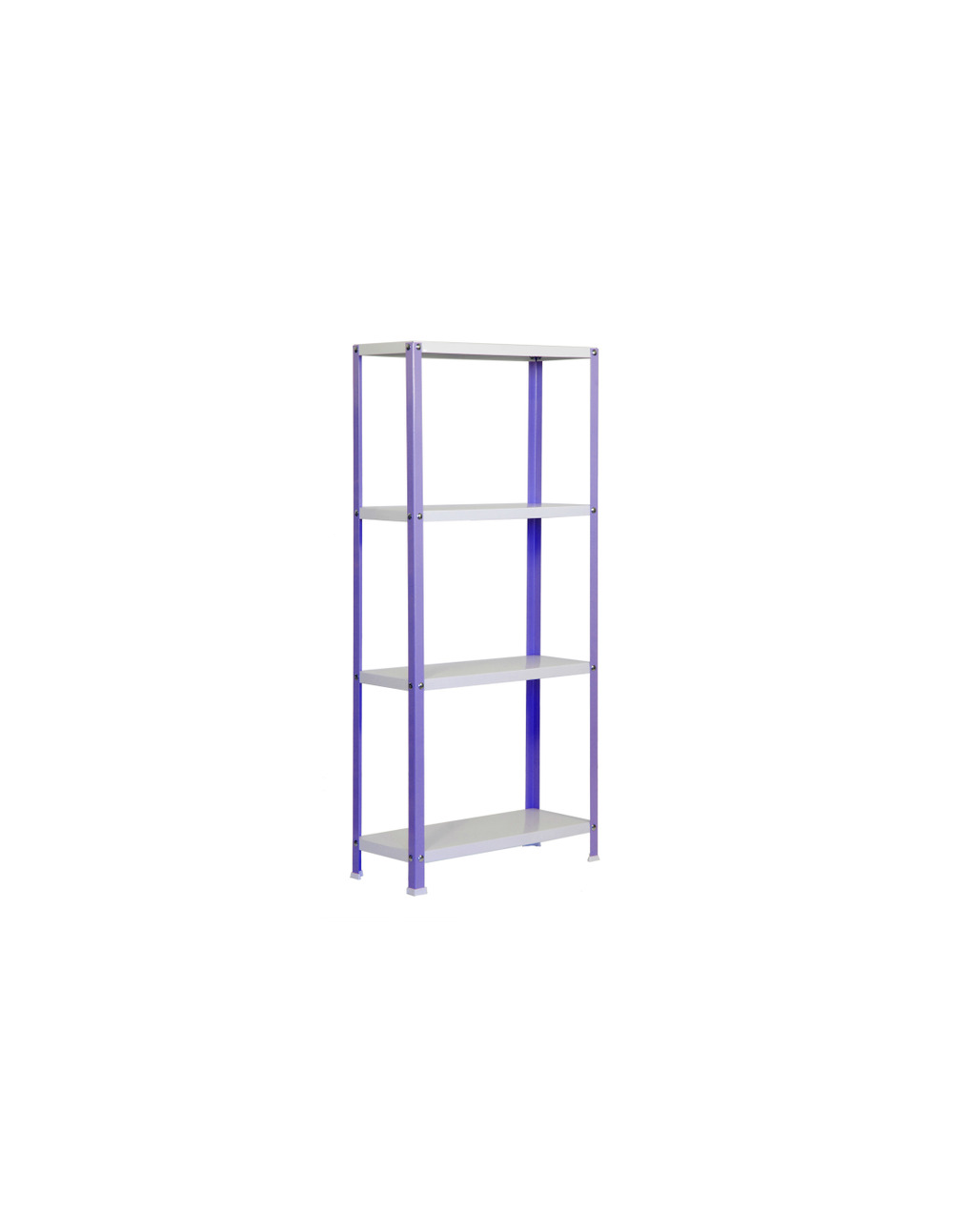 Etagère légère sans vis simonhome classic plus 4/300 violet/blanc violet/blanc 1600x1000x300 - simonrack