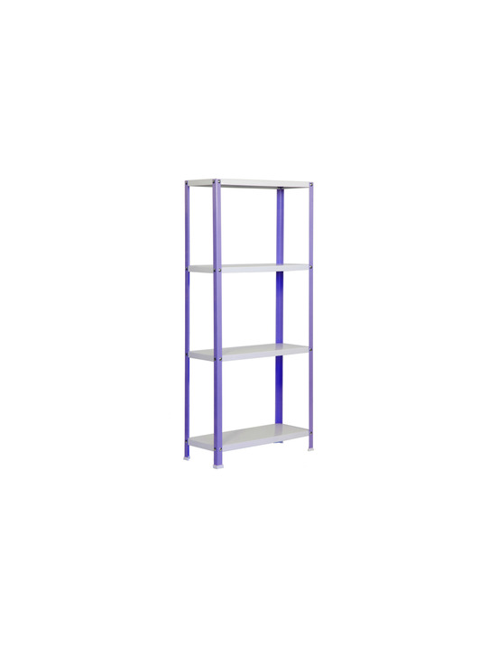Etagère légère sans vis simonhome classic plus 4/300 violet/blanc violet/blanc 1600x1000x300 - simonrack