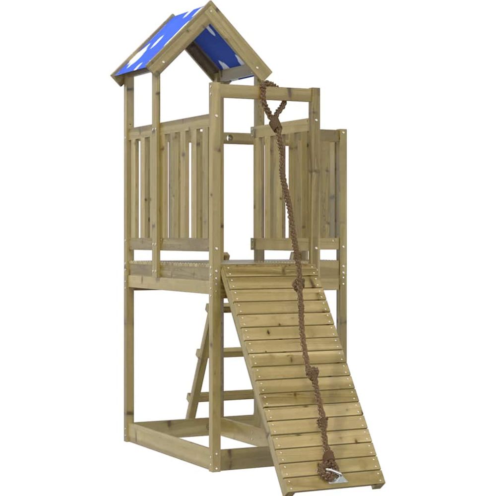 Aire de jeux d'extérieur bois de pin imprégné