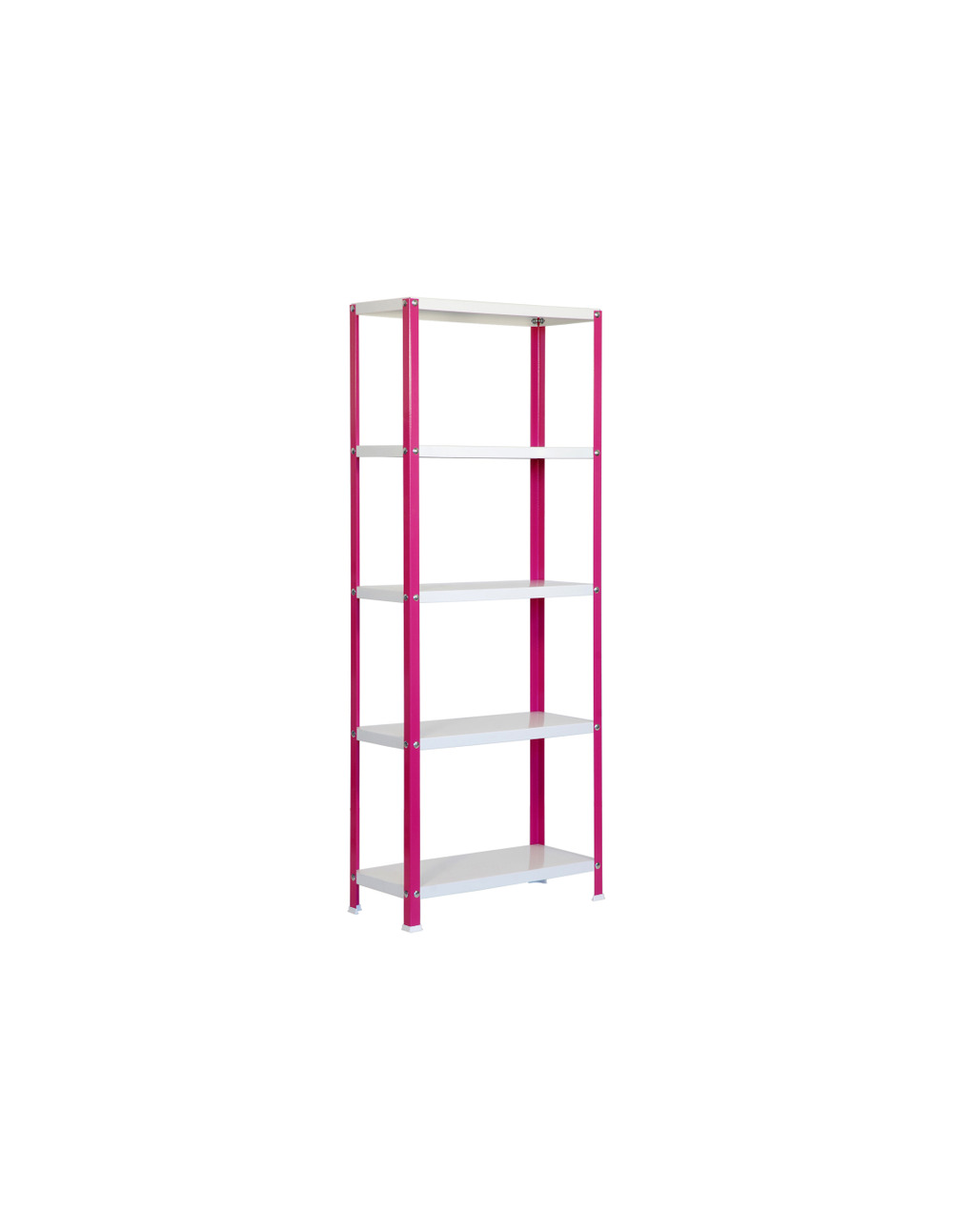 Etagère légère sans vis simonhome classic plus 5/400 rose/blanc rose/blanc 1800x1000x400 - simonrack