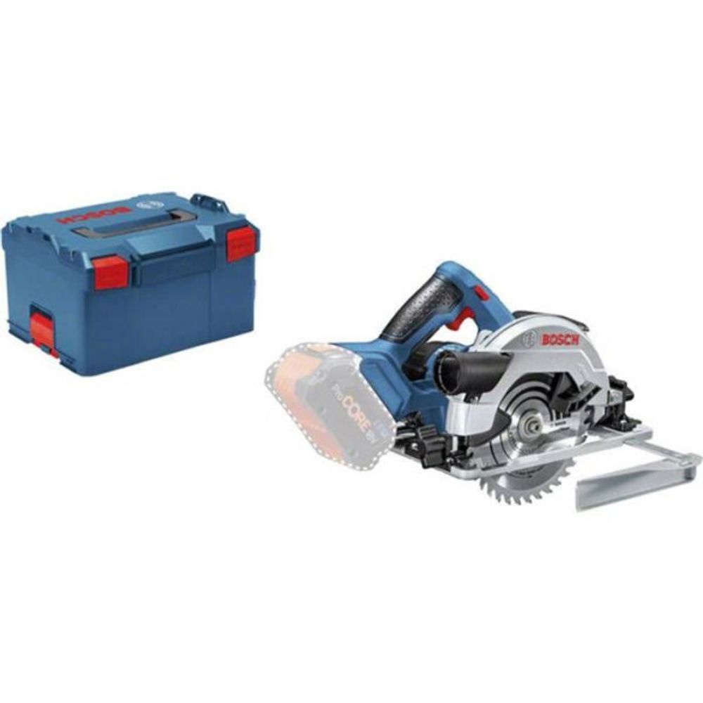 Scie circulaire bosch professional gks 18v-57 g avec lame de 165mm, sans batterie, dans une lboxx - 06016a2101