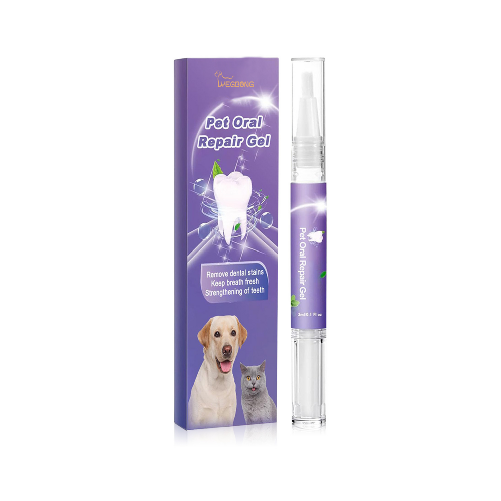 Gel de soin buccal pour animaux de compagnie, 3 ml * 1 pièce - dtopbuyage
