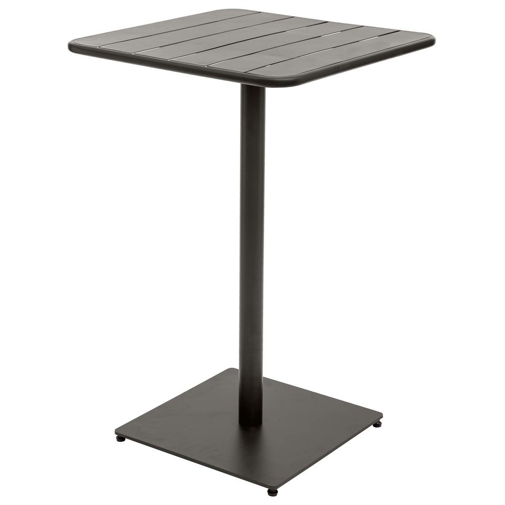 Table haute de jardin phuket graphite