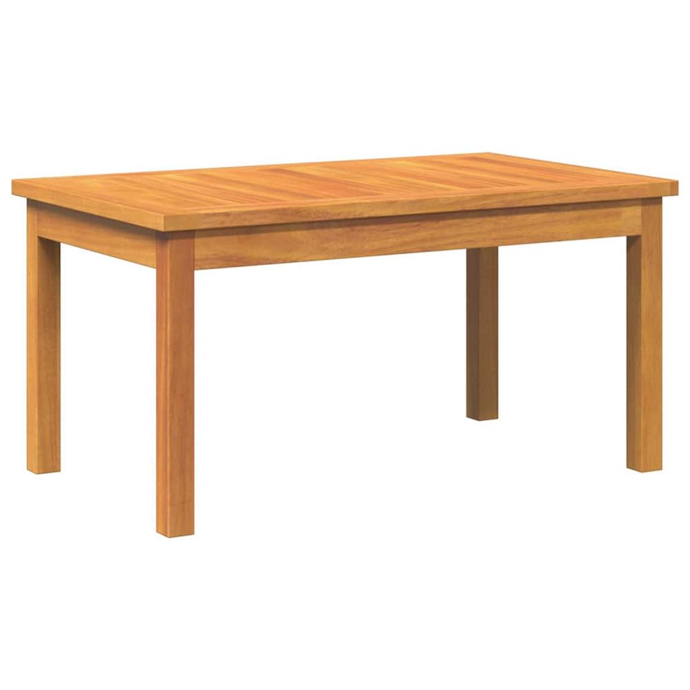 Table basse huile naturelle bois d'acacia massif