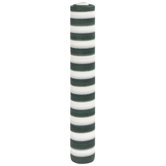 Filet brise-vue vert et blanc 1,8x50 m pehd 75 g/m²