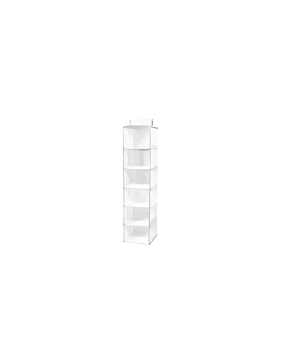 Etagère souple 6 niveaux life blanc - compactor