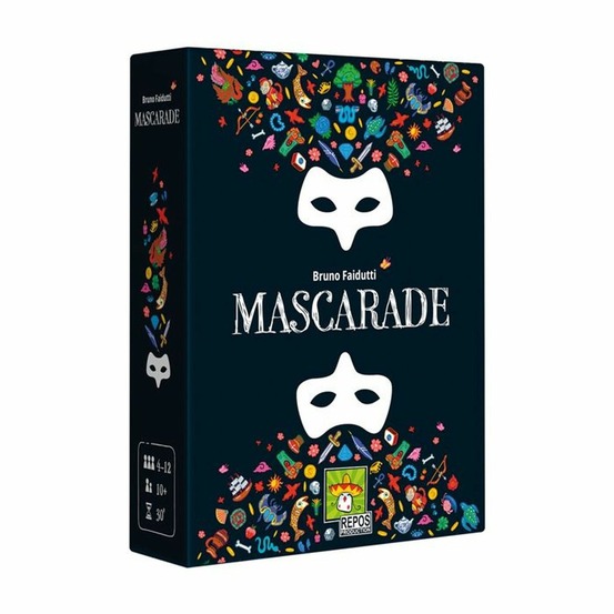 Jeu de stratégie mascarade v2 - bleu