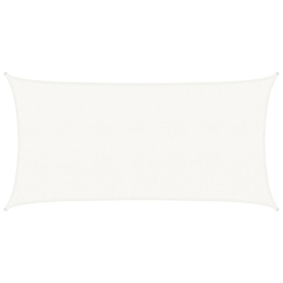 Voile d'ombrage 160 g/m² blanc 2x3,5 m pehd