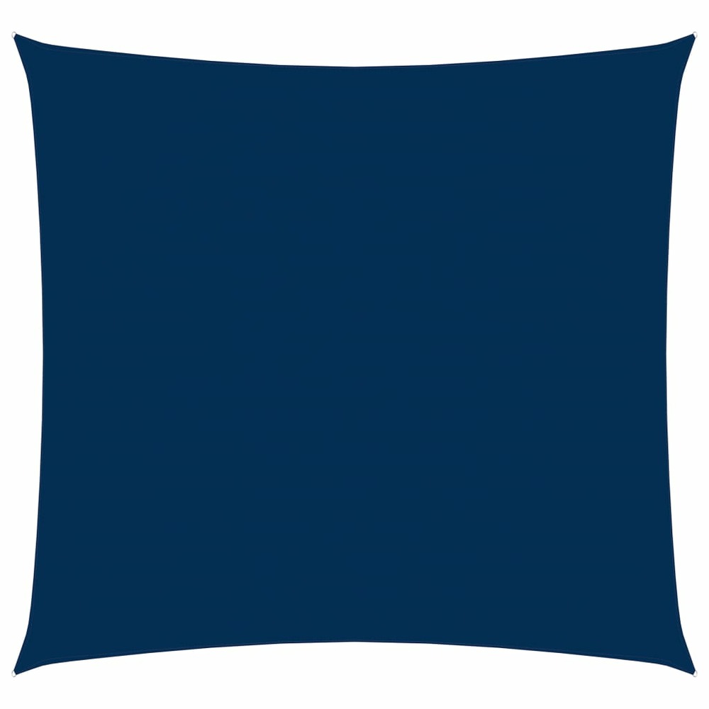 Voile de parasol tissu oxford carré 7x7 m bleu