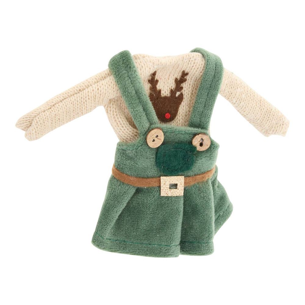 Vêtements verts pour lutin saperli 30 cm