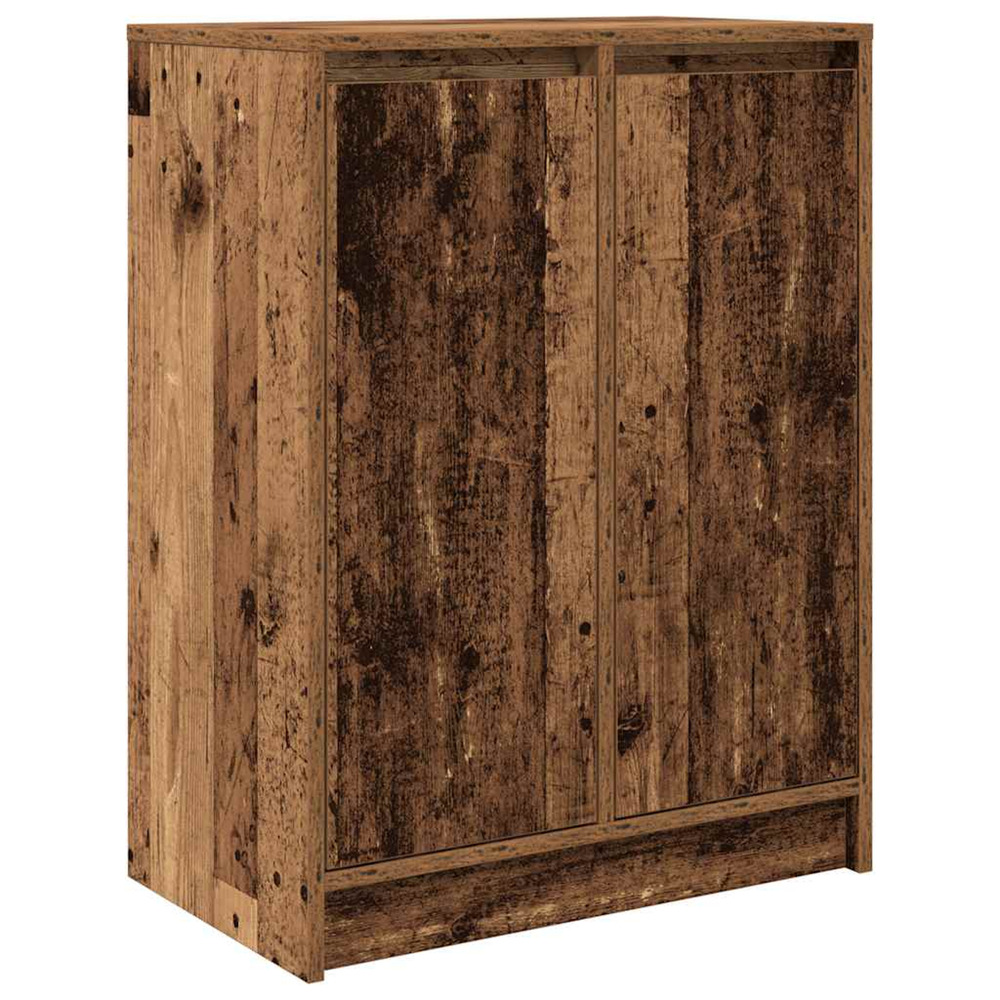 Buffet vieux bois 57x34x76 cm bois d'ingénierie