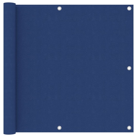 Écran de balcon bleu 90x400 cm tissu oxford