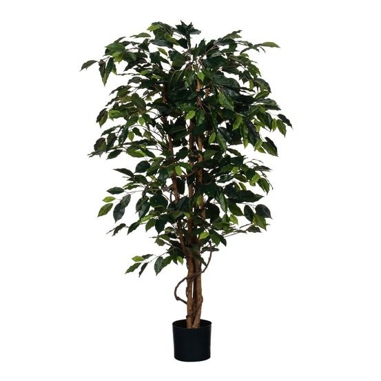 Mica decorations plante artificielle ficus - h150 cm - vert