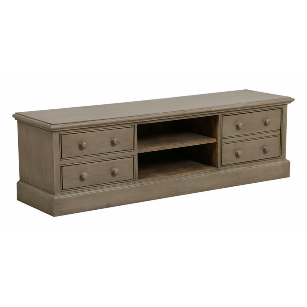 Meuble tv bois marron - natural interior's