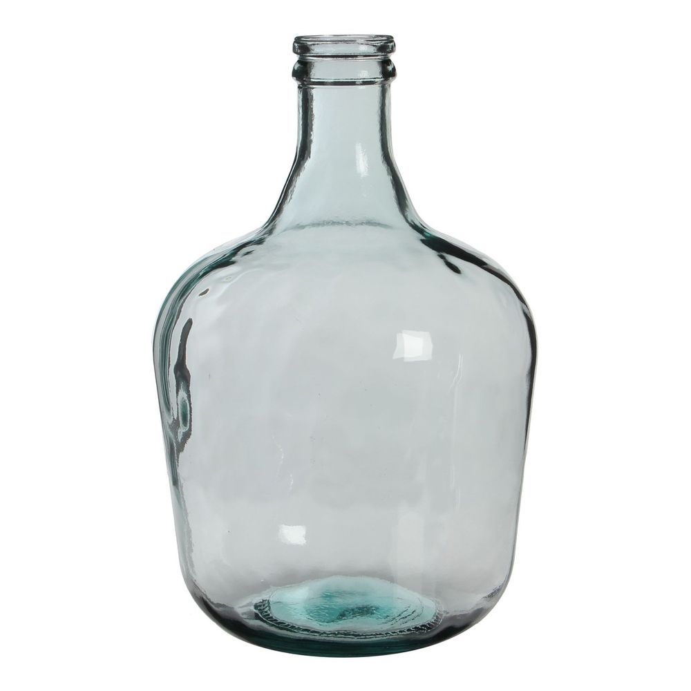 Mica decorations diego vase de bouteille h42 x ø27 cm transparent