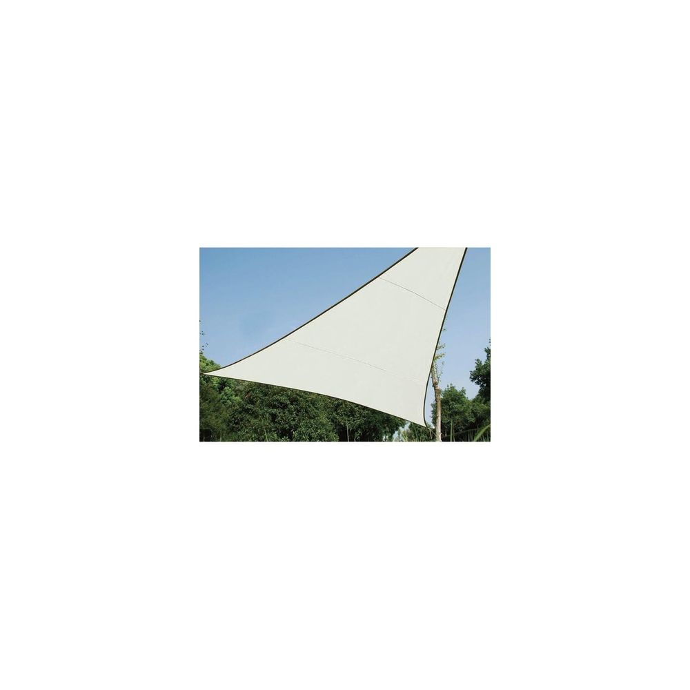 Voile solaire triangle crème perel protection uv efficace et design élégant - perel