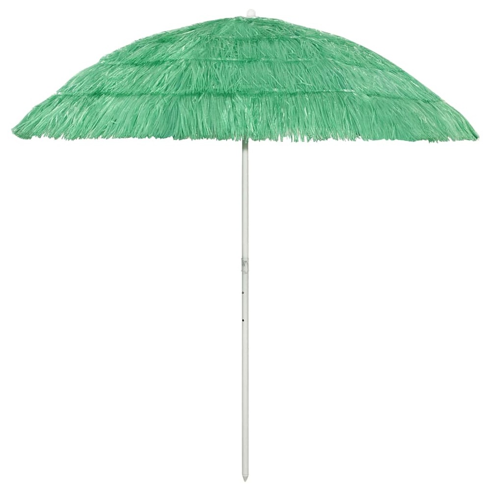 Parasol de plage hawaii vert 240 cm