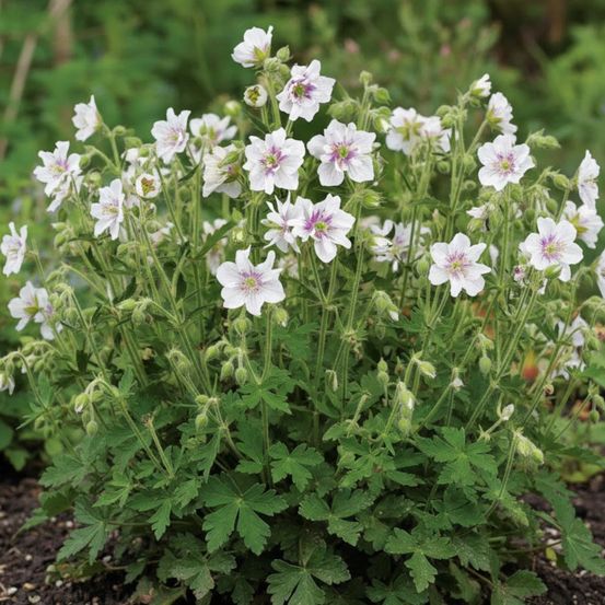 Géranium vivace algera double lot de 5 godets