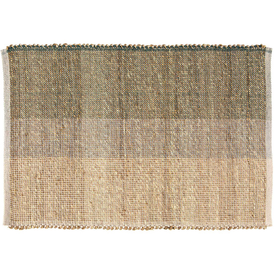 Tapis en jonc de mer karan thym 60 x 90 cm