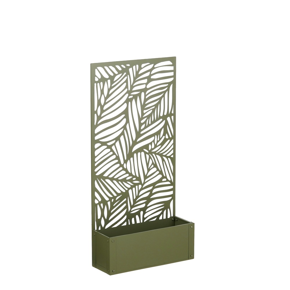 Mica decorations sapri support pour plantes - jardinière avec treillis pour plantes grimpantes - support pour plantes autoportant