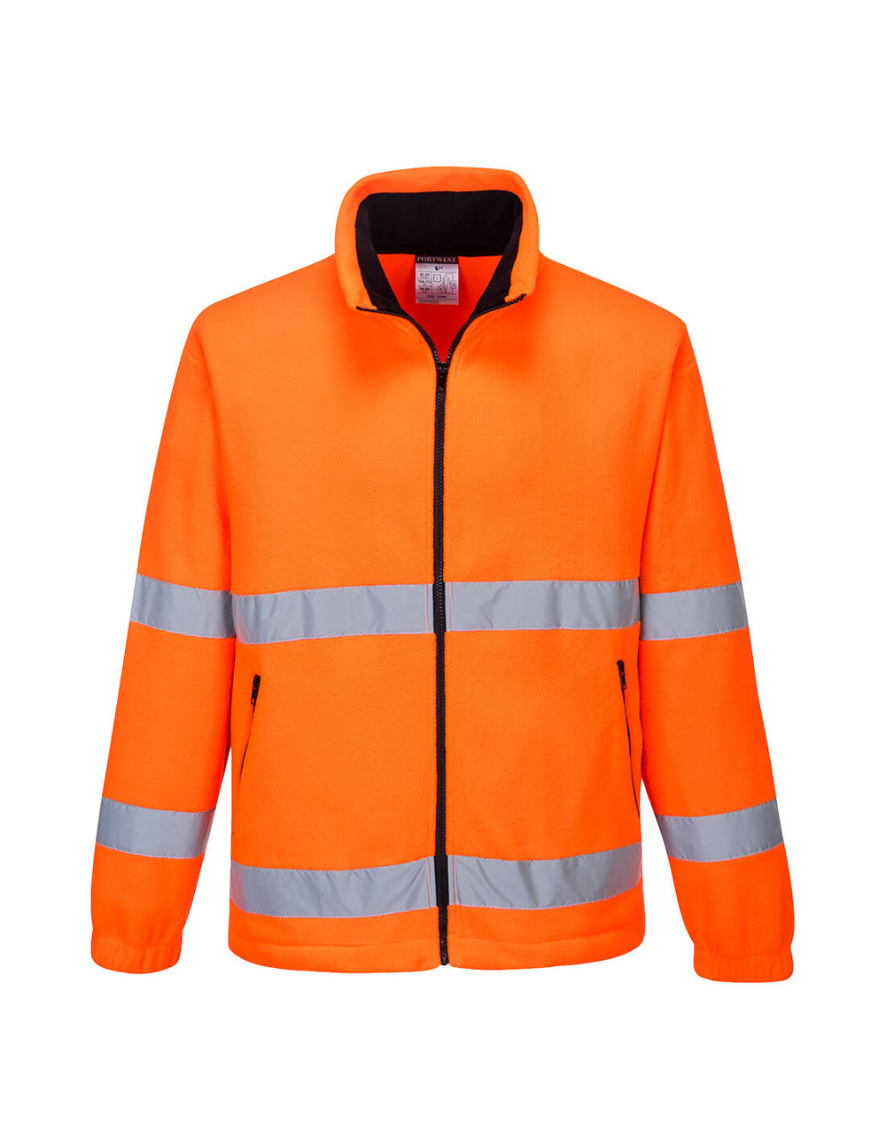 Polaire coupe vent hv - taille xl - orange - portwest