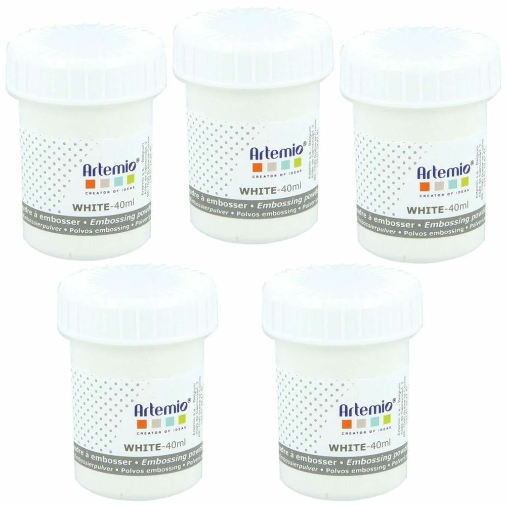 Poudre à embosser 200 ml - blanc