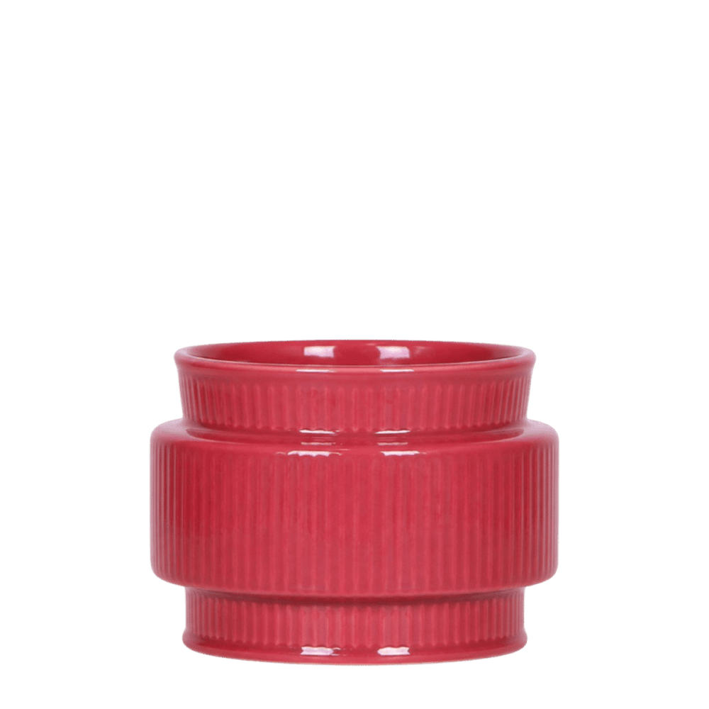 Cache-pot allure rouge - ø6 cm