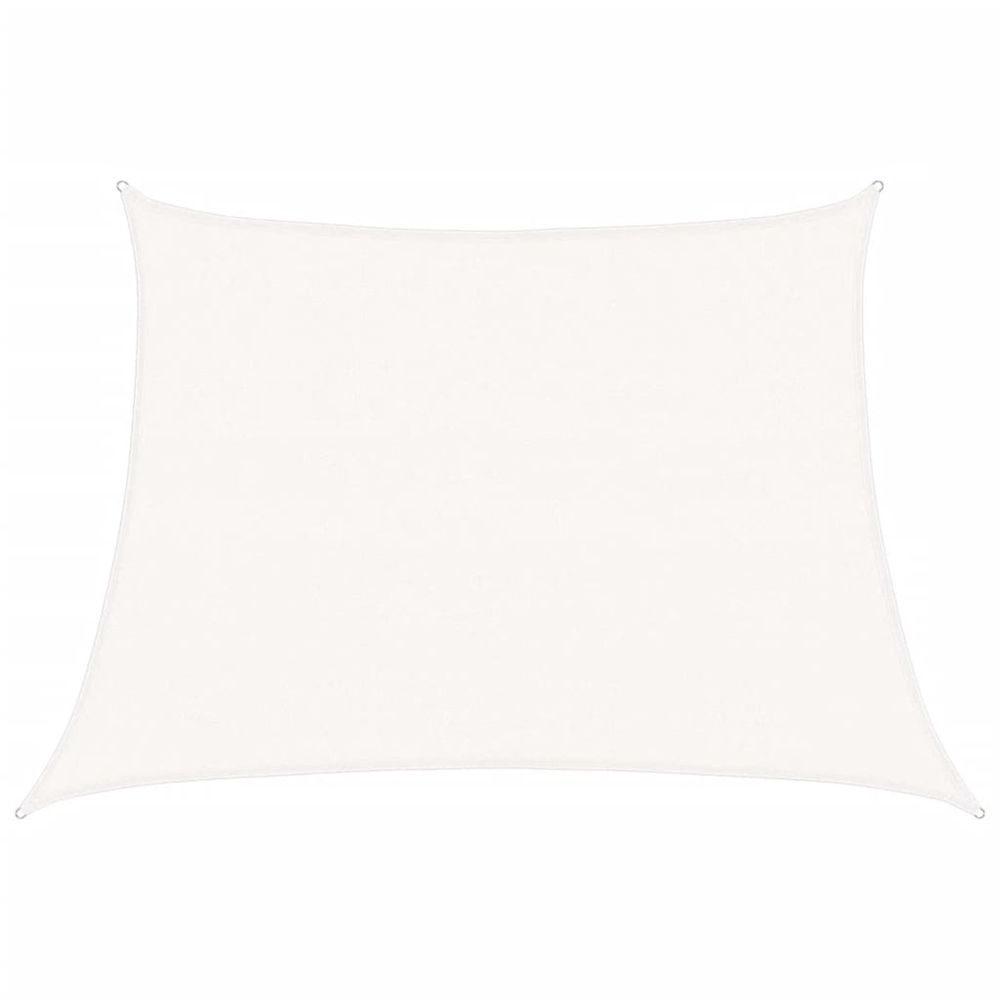 Voile d'ombrage 160 g/m² blanc 4/5x3 m pehd