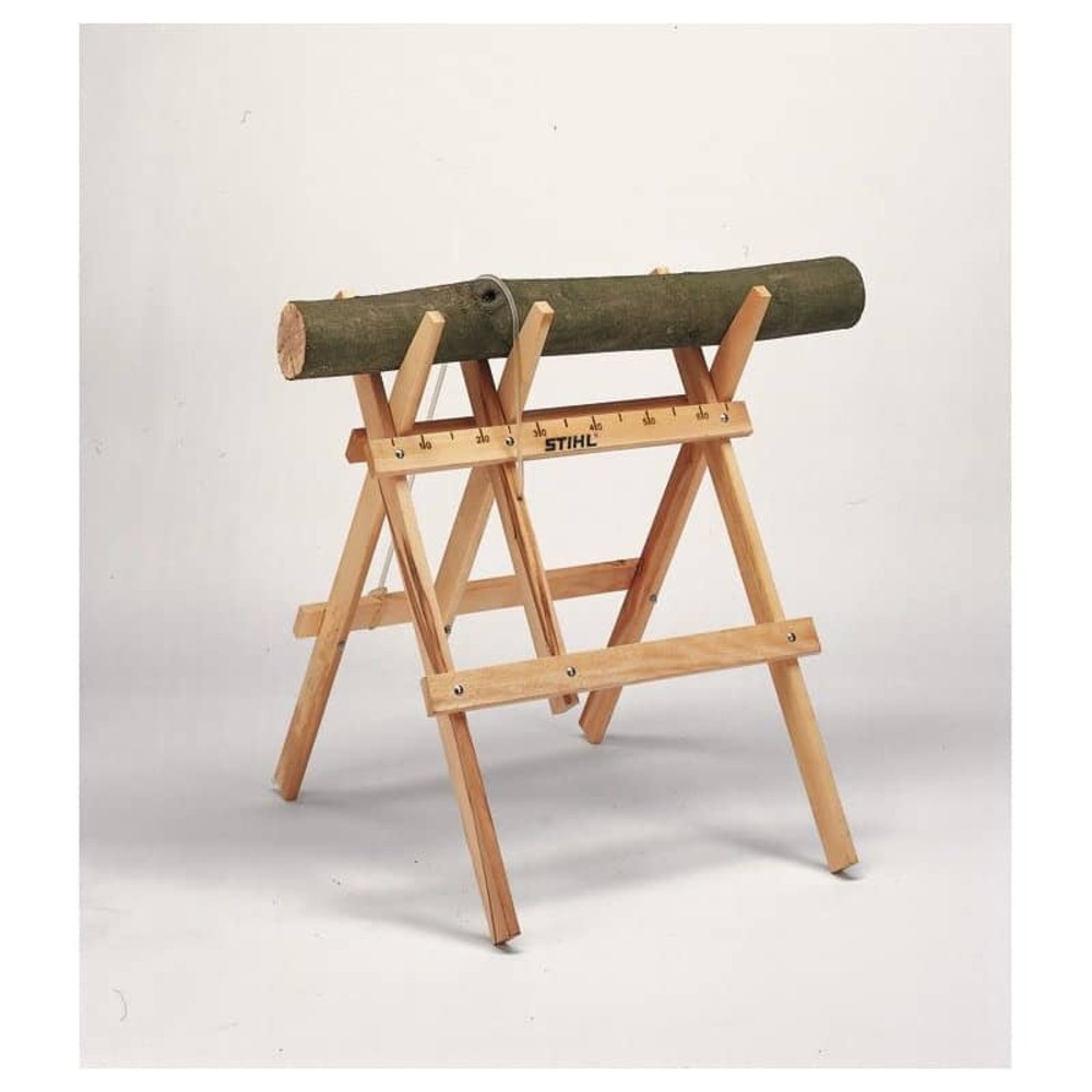 Chevalet de sciage en bois stihl