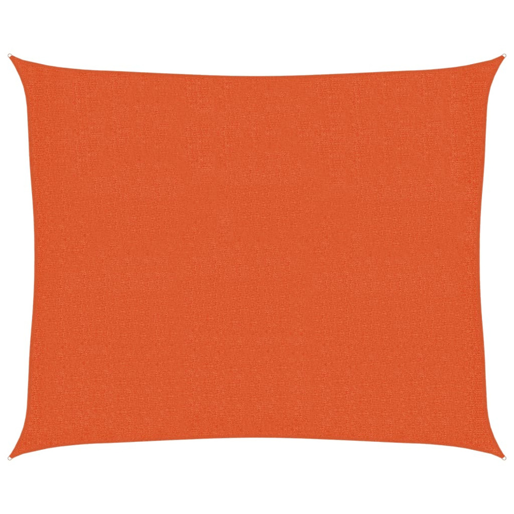 Voile d'ombrage 160 g/m² orange 2,5x3 m pehd