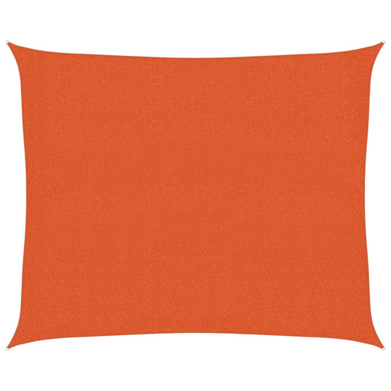 Voile d'ombrage 160 g/m² orange 2,5x3 m pehd