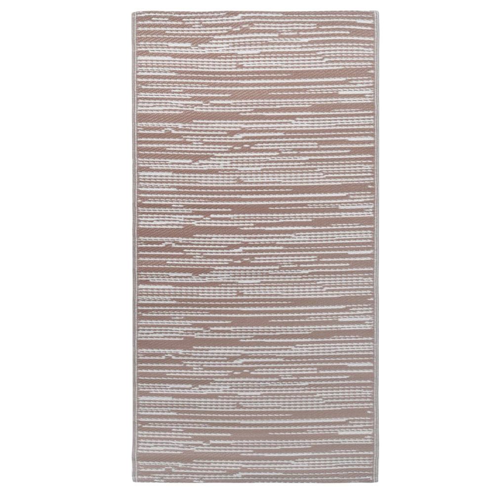 Tapis d'extérieur arakil marron 120x180 cm pp