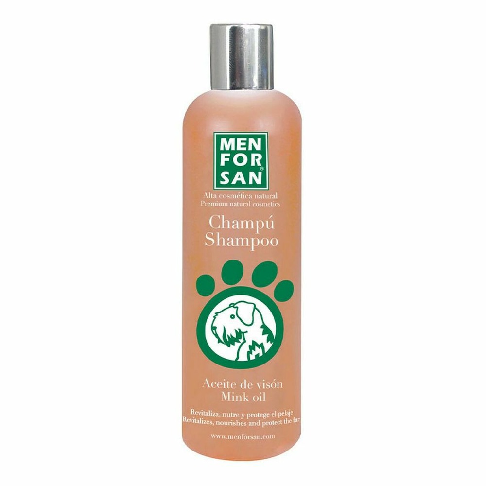 Shampoing pour animaux de compagnie menforsan chien huile de vison 300 ml