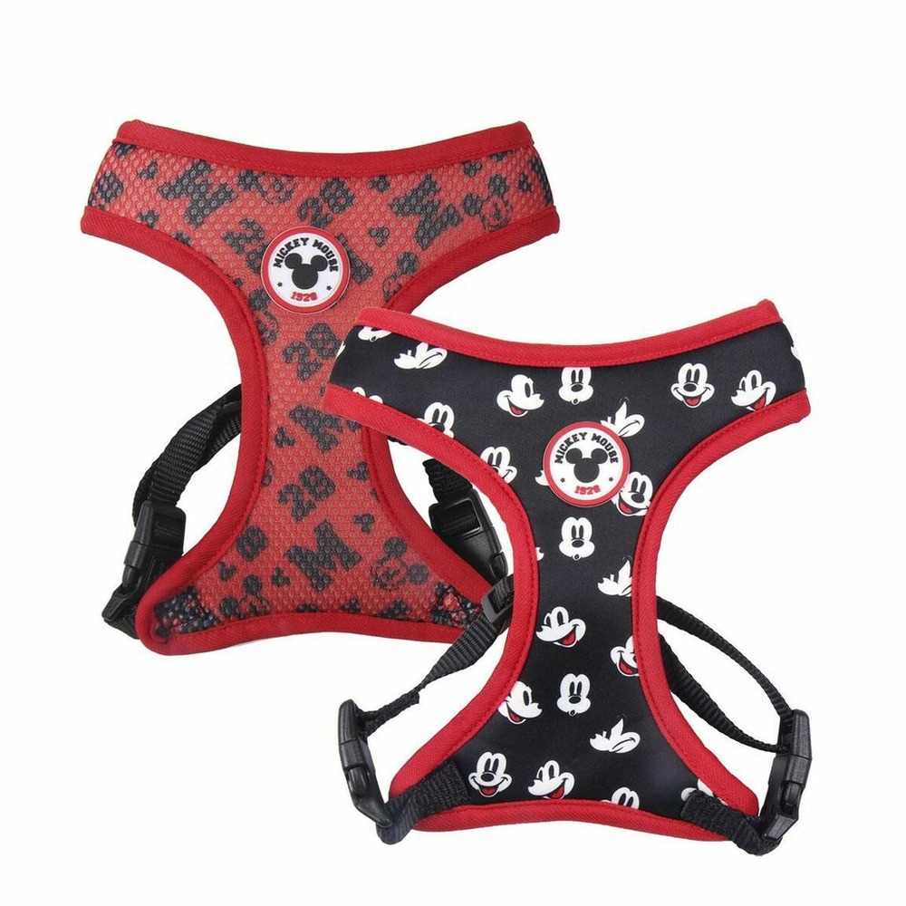 Harnais pour chien mickey mouse xs/s noir