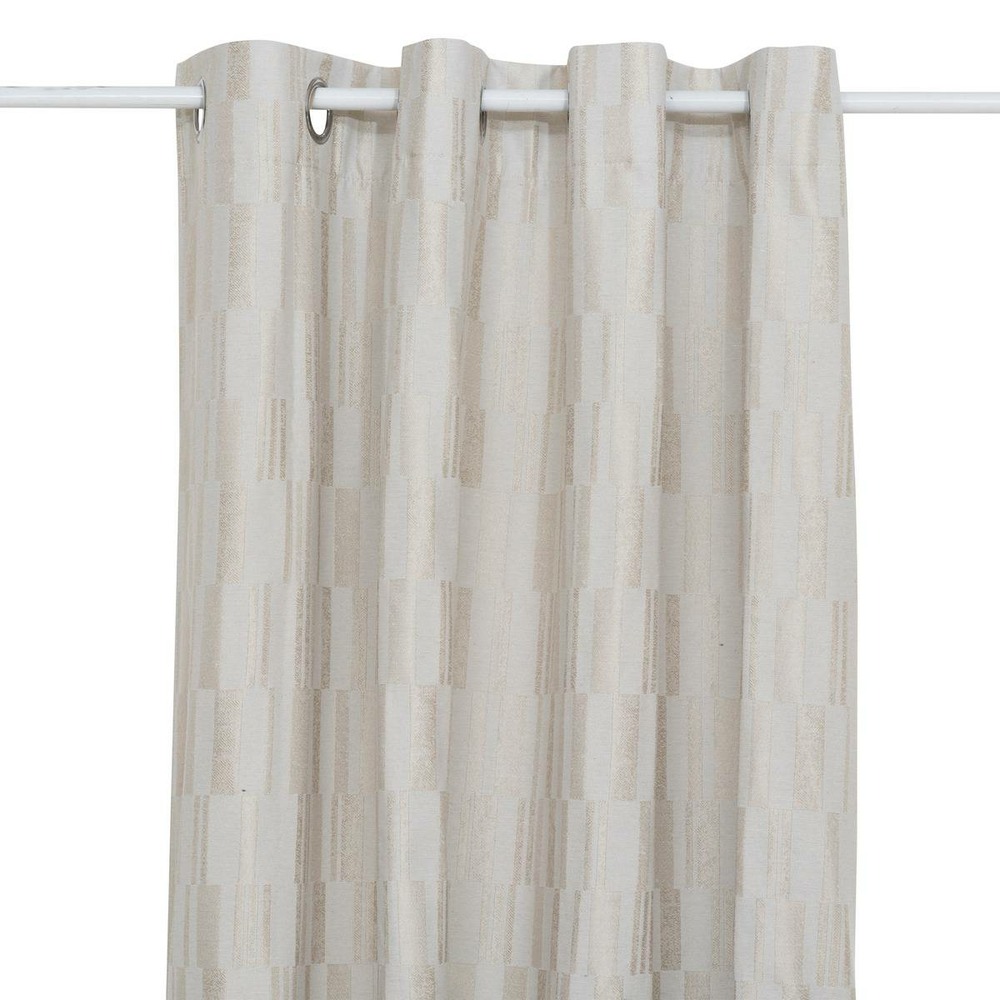 Rideau leyna jacquard lin 140x260cm