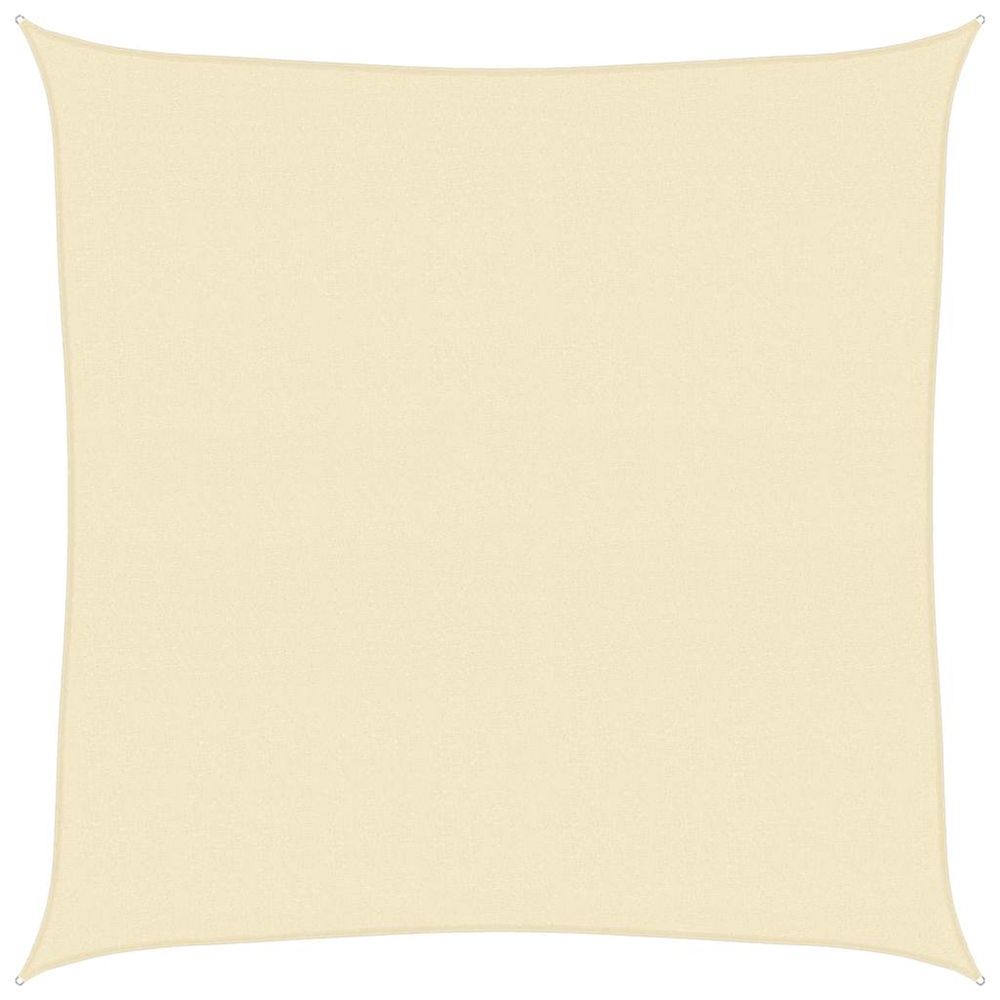 Voile d'ombrage 160 g/m² crème 4,5x4,5 m pehd