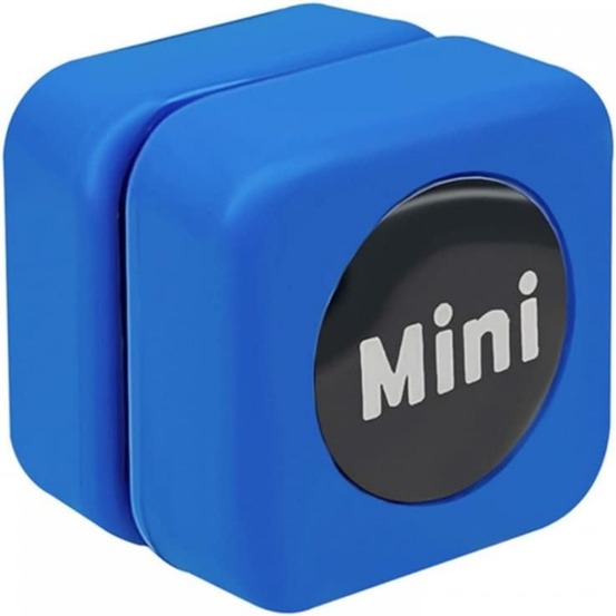 Brosse de nettoyage-brosse magnétique pour aquarium-3*3*2.7cm-bleu